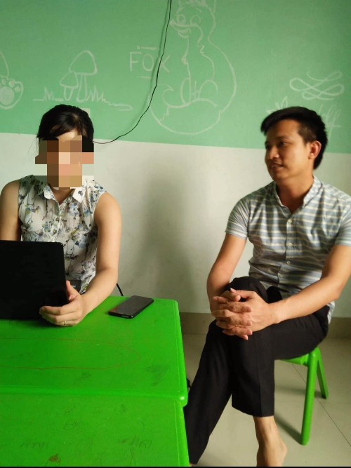 vinh phuc trung tam ngoai ngu green school co bieu hien tron thue
