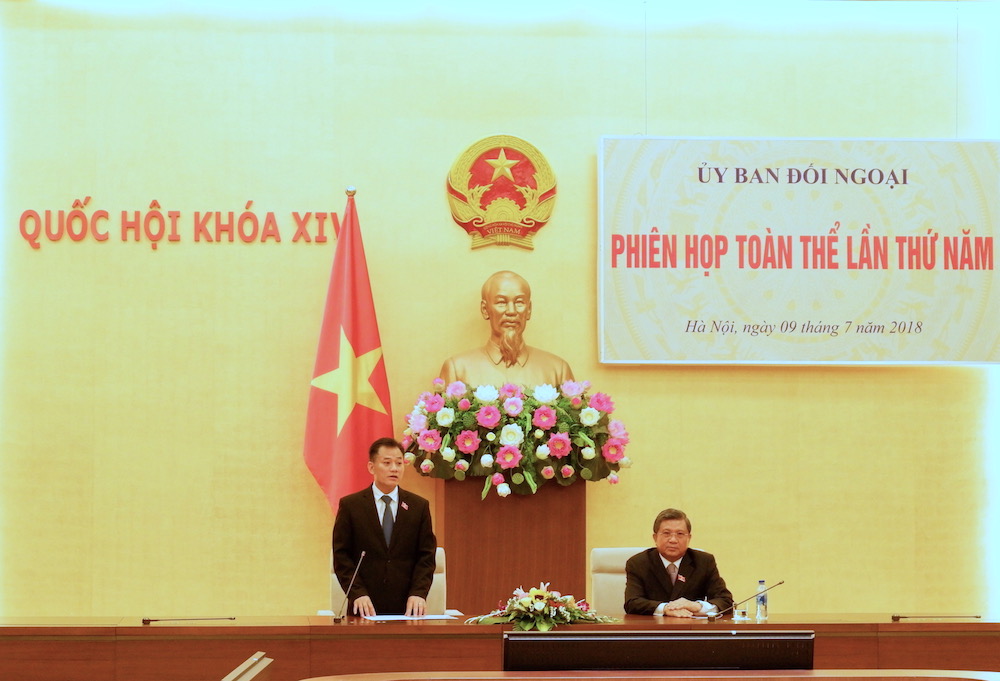 buoc tien moi cho su phoi hop giua ngoai giao nghi vien va doi ngoai nhan dan