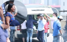 nguoi nha khoc ngat don thi the nguoi phu nu mang bau 6 thang tu vong trong vu chay xe khach o ha noi