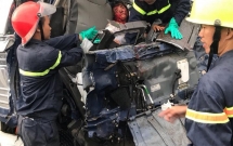 nghe an 3 o to tong nhau kinh hoang 3 nguoi thuong vong