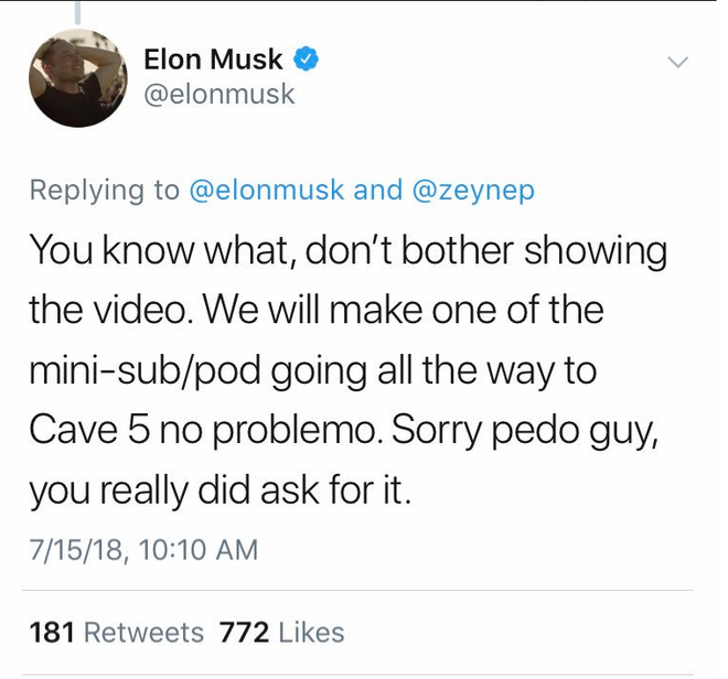 tau ngam mini bi che bai elon musk tuc gian goi tho lan nguoi anh la ke au dam