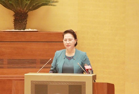 chu tich quoc hoi du hoi nghi quan triet nghi quyet trung uong 7