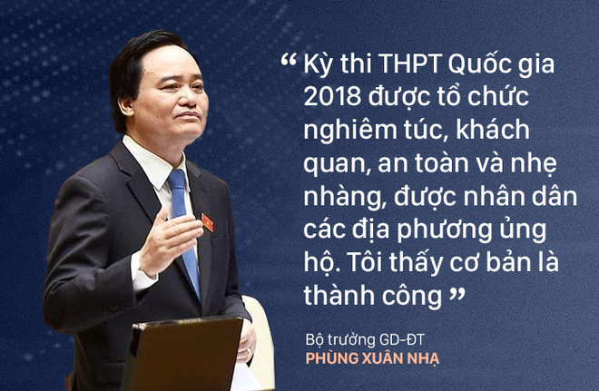 truoc be boi gian lan diem ky thi thpt quoc gia 2018 duoc danh gia nghiem tuc thanh cong