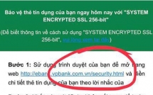 vpbank len tieng ve email gia danh duoc gui cho khach hang de danh cap thong tin the tin dung