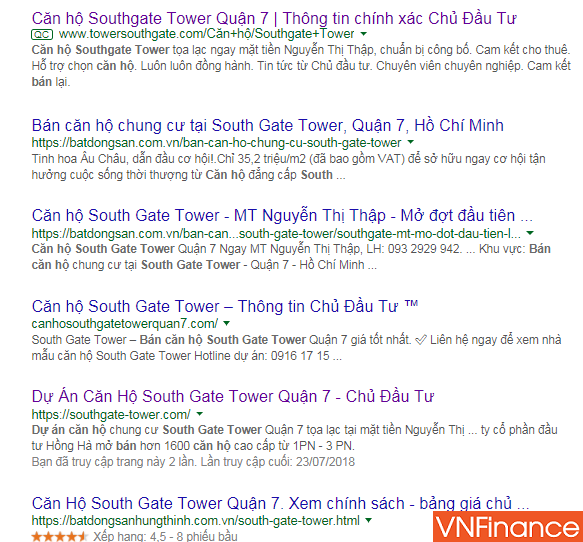 cu soc lon den tu du an cao cap southgate tower it nguoi biet