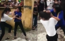 cong an den can ngan 2 nu sinh danh nhau cau noi cua nguoi quay clip khien tat ca phan no