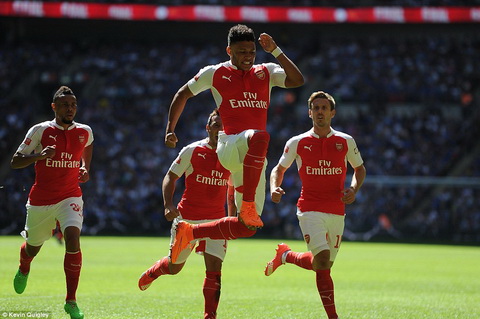 arsenal vo dich community shield van su khoi dau nan