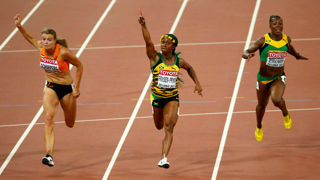 ten lua bo tui fraser pryce mang hcv ve cho dat nuoc jamaica