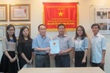 trao giay dang ky hoat dong cho to chuc wt han quoc
