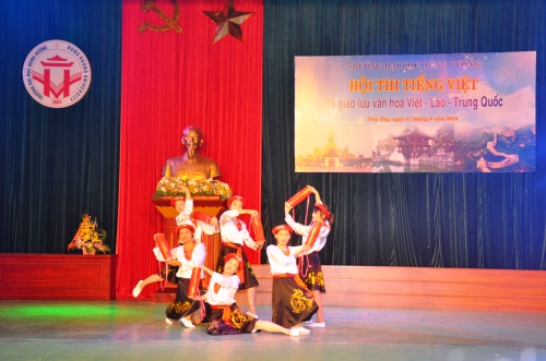 hoi thi tieng viet va giao luu van hoa cho sinh vien viet lao trung quoc tai tinh phu tho