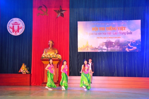 hoi thi tieng viet va giao luu van hoa cho sinh vien viet lao trung quoc tai tinh phu tho
