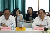 Phó Trưởng ban PACCOM Nguyễn Ngọc Hùng làm việc tại tỉnh Sóc Trăng