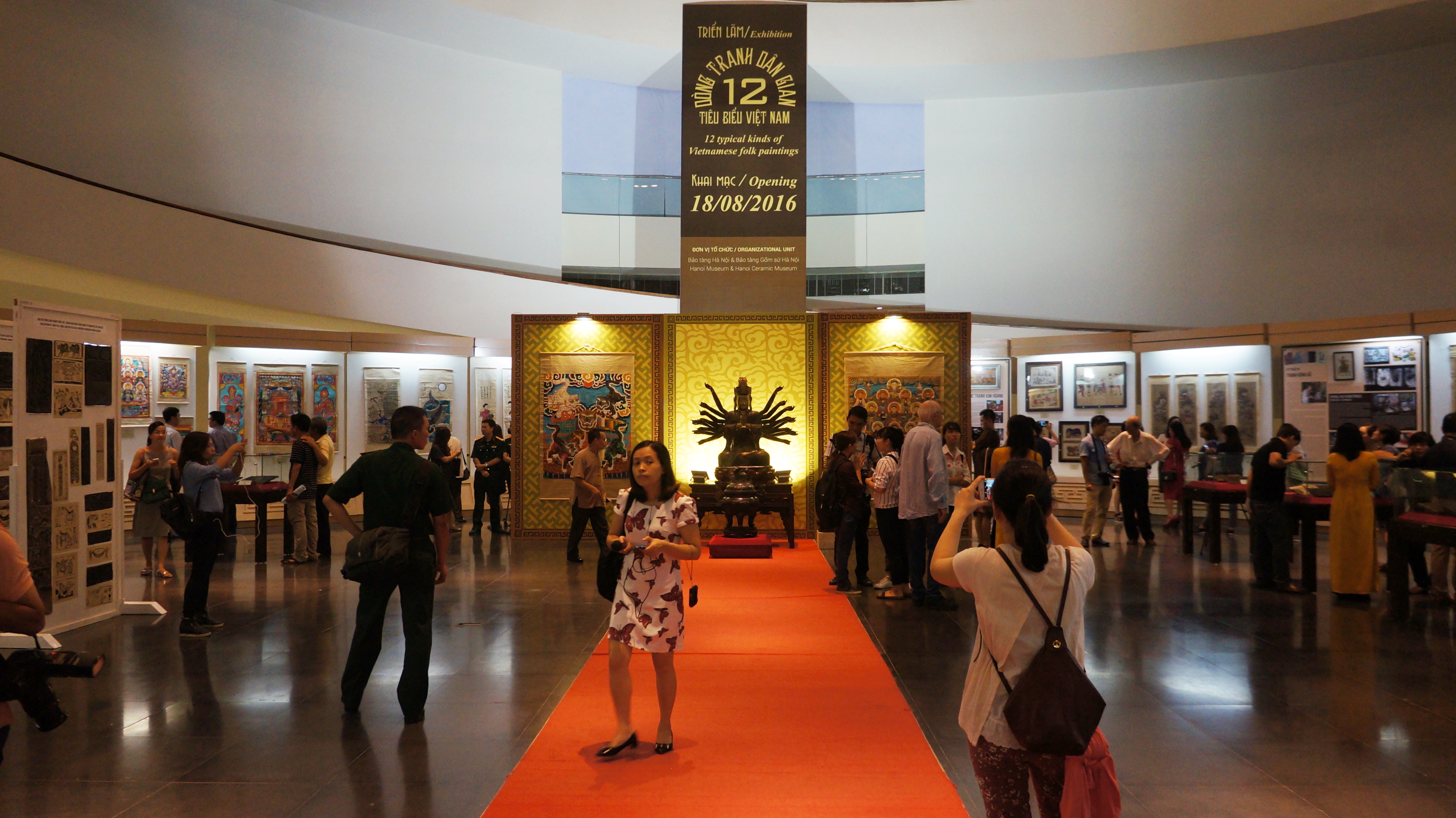 khai mac trien lam 12 dong tranh dan gian tieu bieu viet nam