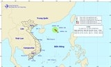 ap thap nhiet doi dang di chuyen vao nuoc ta theo huong tay bac