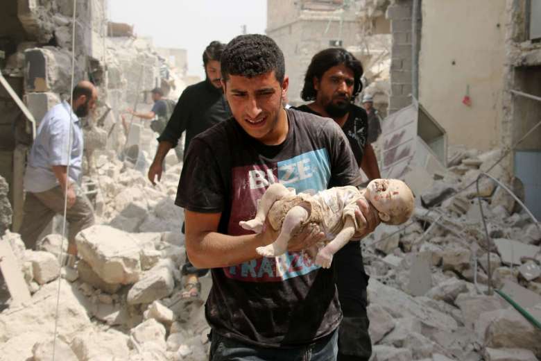 syria 11 tre em thiet mang do giao tranh o aleppo