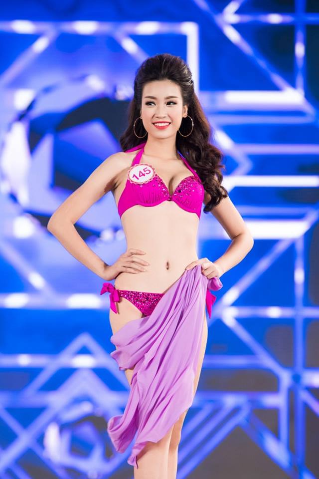 chiem nguong phan trinh dien bikini nong bong cua top 10 hhvn 2016