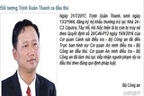 ong trinh xuan thanh ra dau thu sau gan 1 nam tron chay