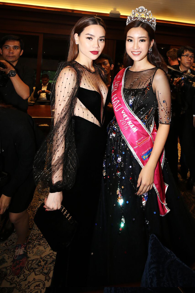 hoa hau my linh chang he kem canh khi so dang cung dan nguoi dep quoc te