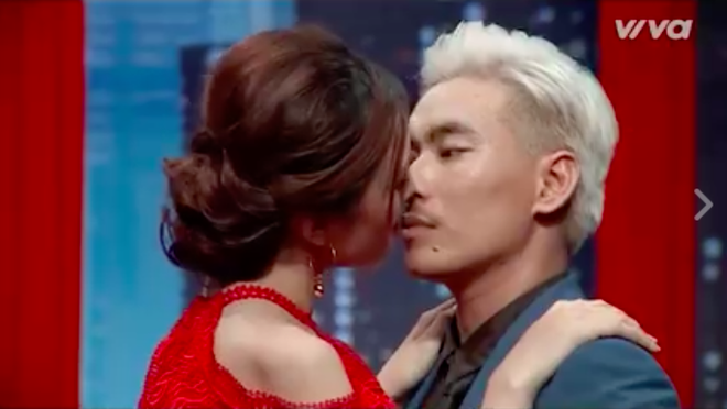 kieu minh tuan hon thi sinh the face dam duoi