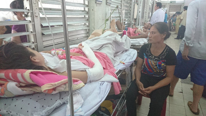 nu cong nhan bi gay chan khi duoi theo ke cuop chung con quay mat lai gieu cot thach thuc toi