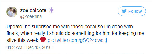 cau chuyen tinh lang man va ngot ngao qua nhung dong twitter