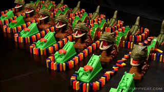 18 cong trinh domino sup do khien nguoi xem vo cung da mat