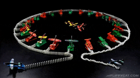 18 cong trinh domino sup do khien nguoi xem vo cung da mat