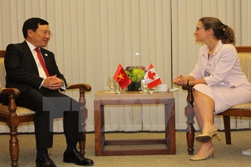 canada cam ket ho tro viet nam giai quyet thach thuc ve moi truong