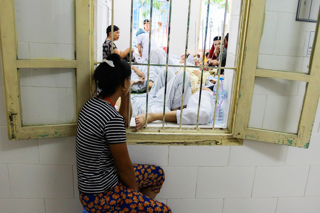 ha noi benh nhan sot xuat huyet nam la liet o benh vien bach mai