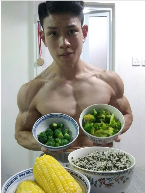chang ai nghi day la mot vdv the hinh an chay khong can thit ca ban van tang co duoc