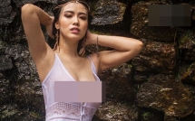 dan mang buc xuc loat anh phan cam cua linh miu chup noi cong cong truoc mat tre em