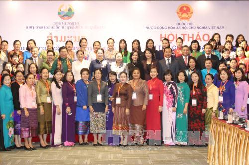 hoi thao ve vai tro cua nu dai bieu trong hoat dong quoc hoi