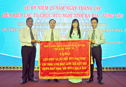 ky niem 25 nam thanh lap lien hiep cac to chuc huu nghi tinh ba ria vung tau