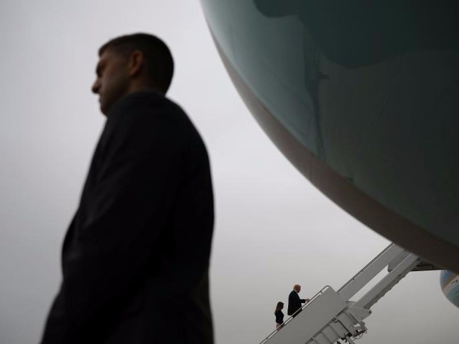 can canh doi mat vu bao ve tong thong my donald trump