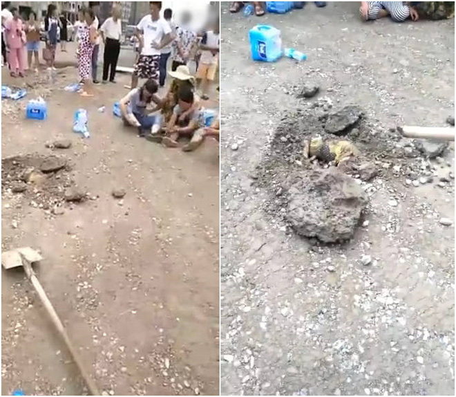 co be 4 tuoi mat tich suot 2 ngay gia dinh bang hoang nhan thi the con o gan khu cong truong dang xay dung