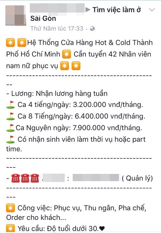 sinh vien khoc rong vi bi nhom nguoi muon danh tra sua hot cold familymart lua tien xin viec o sai gon