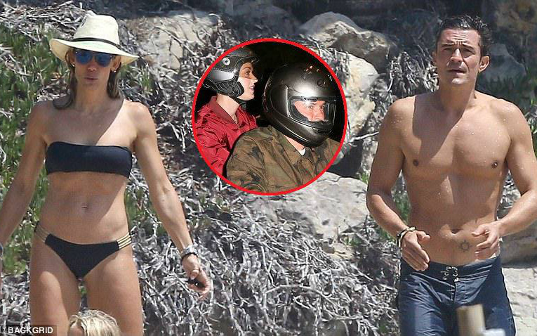 Mới hẹn hò trở lại với Katy Perry, Orlando Bloom đã bị bắt gặp vui vẻ với gái lạ