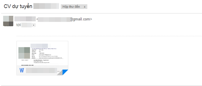 sinh vien sap ra truong treu nguoi nha tuyen dung thu xin viec khong tieu de khong noi dung con duoc forward tu mot email khac