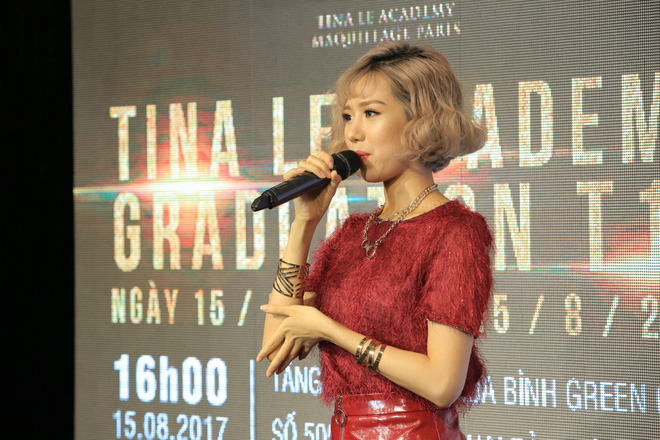 hoa hau nhan ai thuy tien nhi nhanh ben phu thuy make up tina le