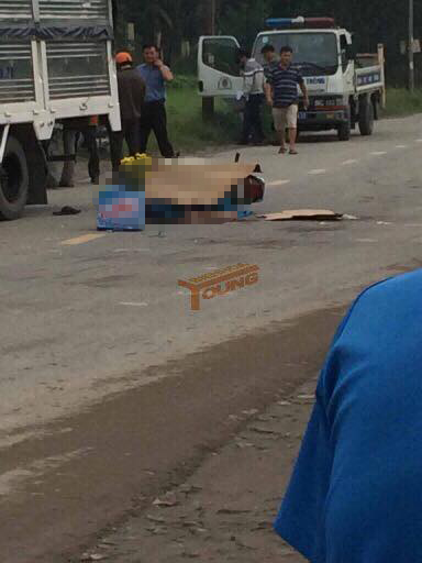 bien hoa dam truc dien vao dau xe tai nguoi dan ong tu vong ngay tai cho