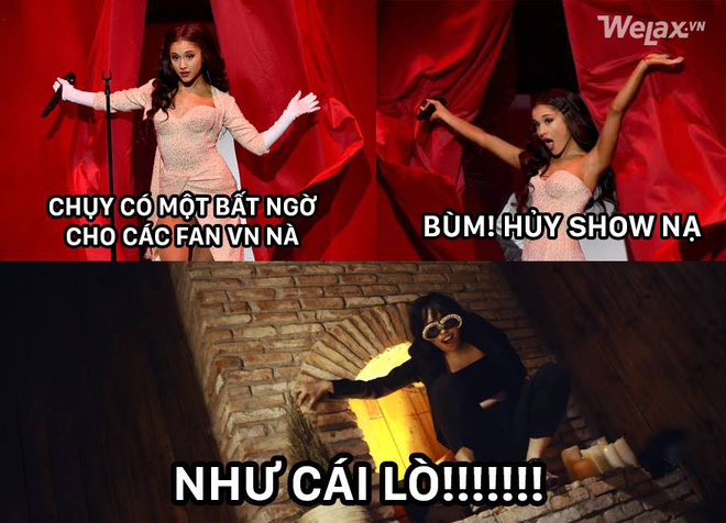 anh che hot nhat mang xa hoi hom nay ariana grande huy show vi dich sot xuat huyet