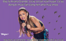 anh che hot nhat mang xa hoi hom nay ariana grande huy show vi dich sot xuat huyet