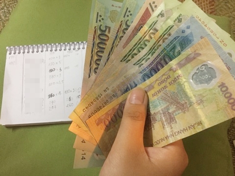 bang chi tieu cua co gai doc than moi thang het 12 trieu rieng tien thue osin gan 4 trieu gay tranh cai