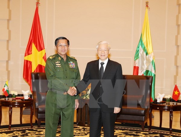 tuyen bo chung ve quan he doi tac hop tac toan dien viet nam myanmar