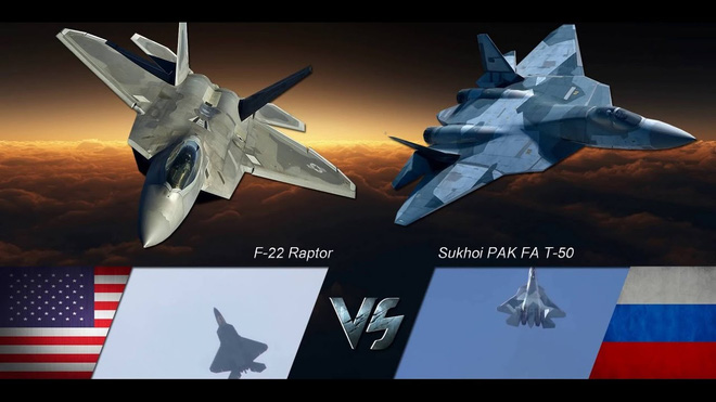 doi dau my nga tiem kich tang hinh f 22 lay thit de su 57 pak fa chi the la gioi