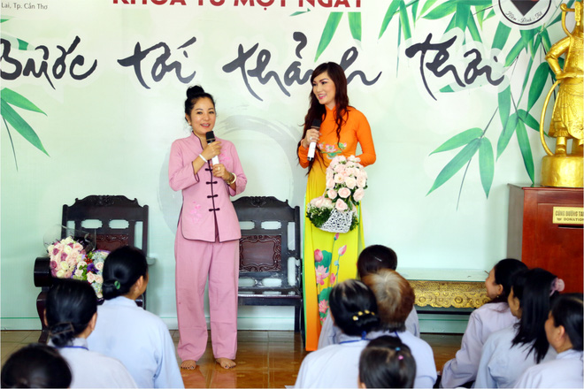 thuy nga va kavie tran ve viet nam lam tu thien