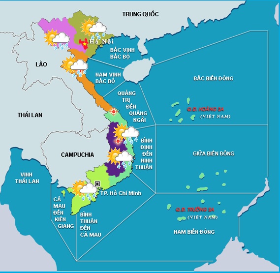bien dong xuat hien ap thap nhiet doi bac bo tiep tuc mua rao va dong