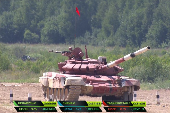 dai ta nguyen khac nguyet tank biathlon 2018 xe tang t 72b3 bi dot dit va gap su co