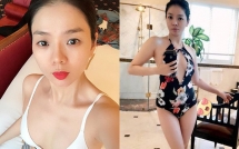 chi cao 1m55 nhung le quyen van bat chap tung anh bikini nong bong