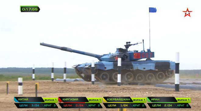 ban ket tank biathlon 2018 xe tang tq gap su co lan dung ra chet giua duong dua